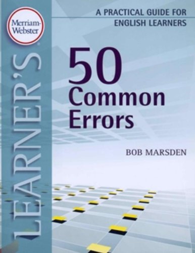50 Common Errors: A Practical Guide for English Learners
