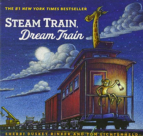 Steam Train, Dream Train (Books for Young Children, Family Read Aloud Books, Children's Train Books, Bedtime Stories)